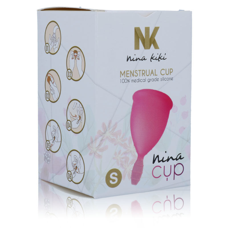 NINA KIKÍ – COUPE MENSTRUELLE ROSE – TAILLE S