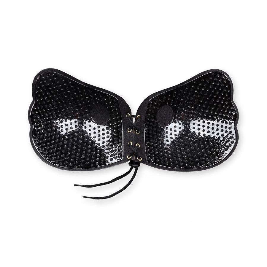 BYE-BRA – LACE-IT RENFORCEMENT PUSH-UP NOIR BONNET A