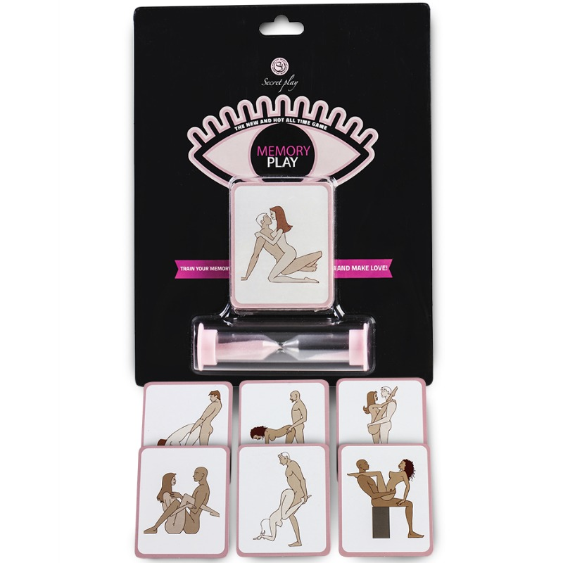 SECRETPLAY – JEU DE COUPLES MEMORY PLAY (ES/EN/IT/FR/PT)