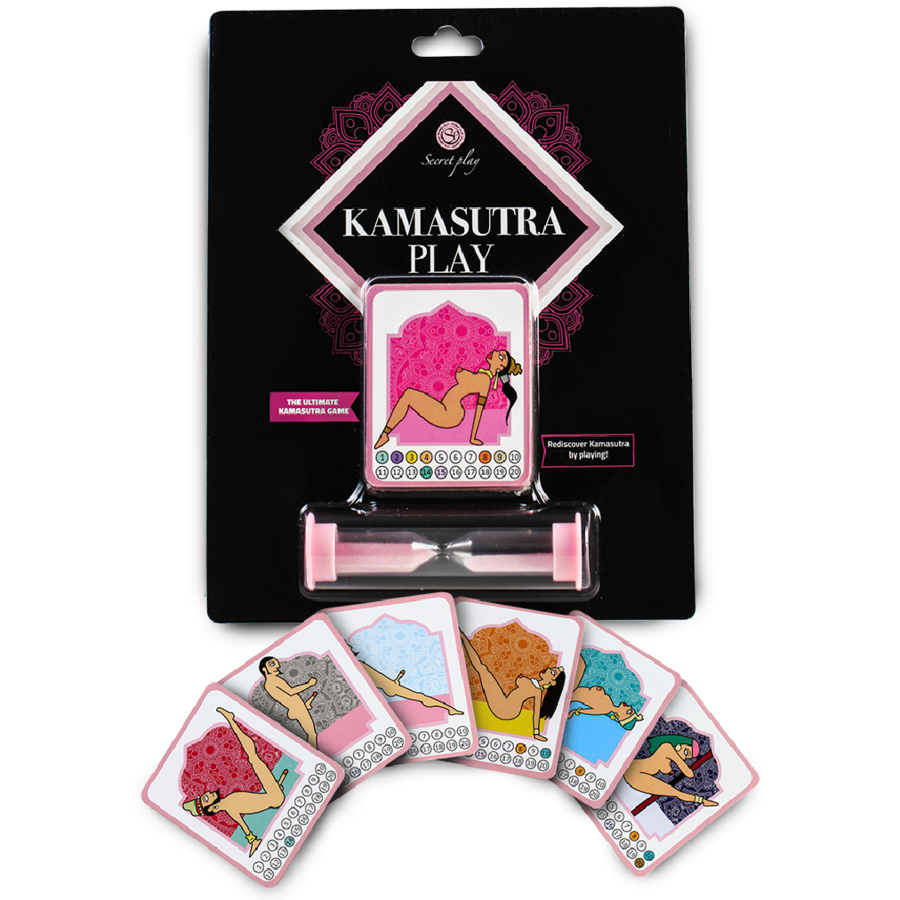SECRETPLAY – JEU POUR COUPLES KAMASUTRA PLAY (ES/EN/IT/FR/DE/PT)