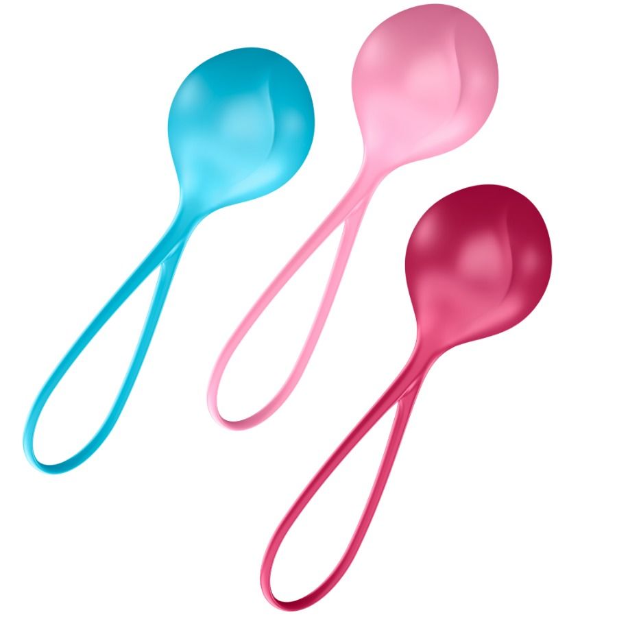 SATISFYER – ENSEMBLE ENTRAÎNEMENT LOVEBALLS 3