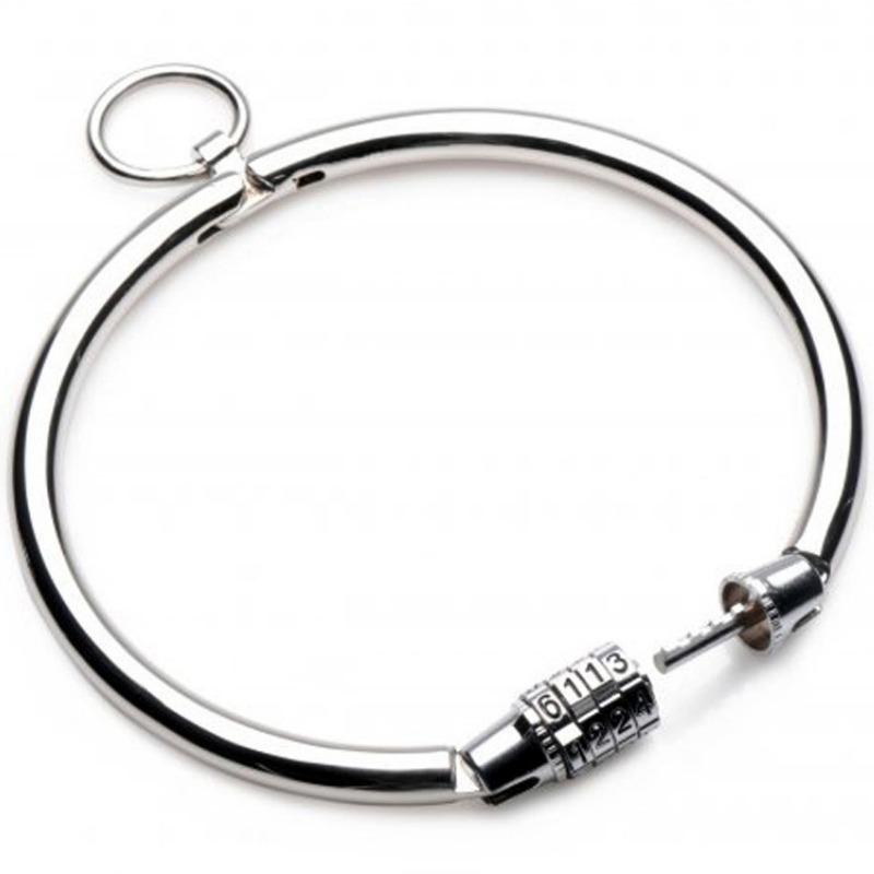 METAL HARD – COLLIER FERMETURE COMBINÉE 10,5 CM