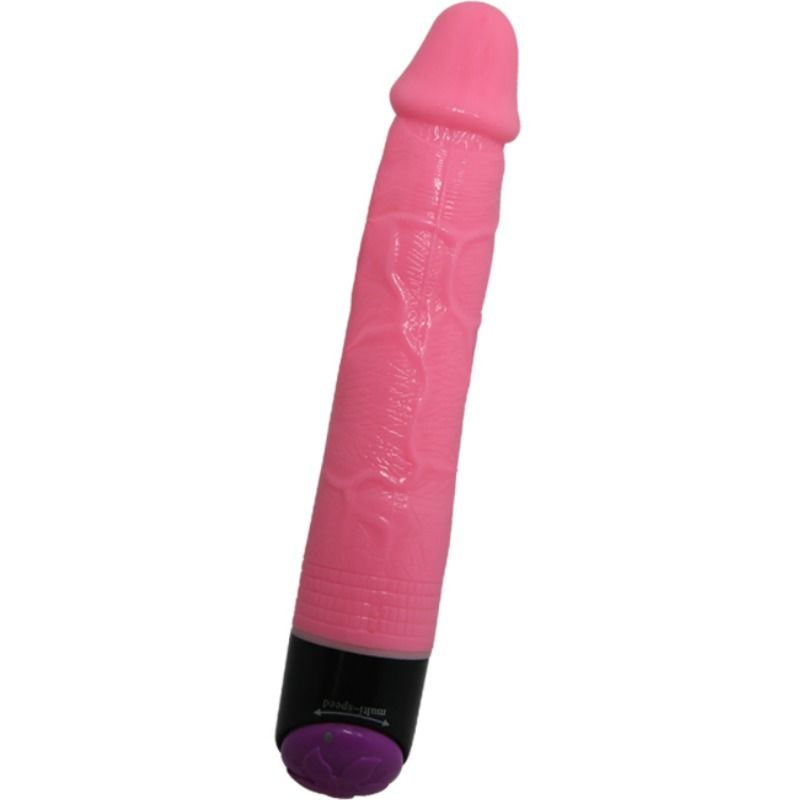 BAILE – VIBRATEUR RÉALISTE SEXE COLORÉ ROSE 23 CM
