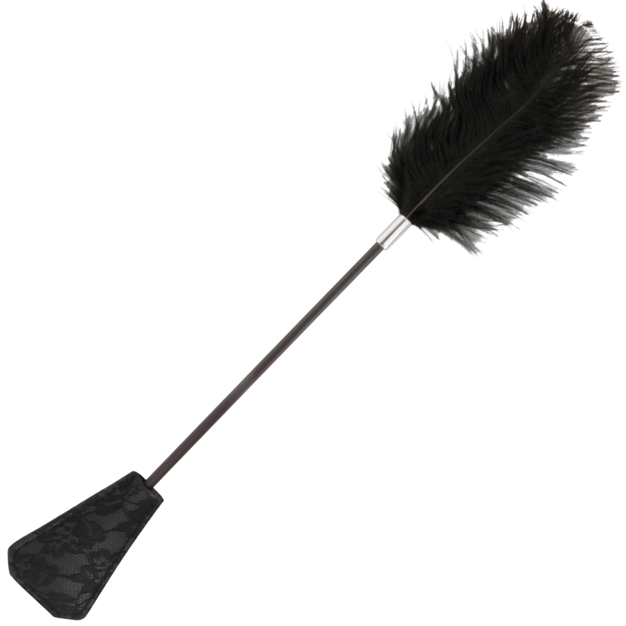 DARKNESS – FOUET PLUME DAMOUR NOIR 56 CM