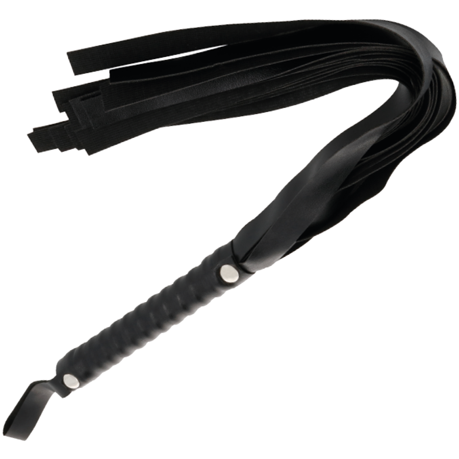 DARKNESS – FOUET DE BONDAGE NOIR 51 CM