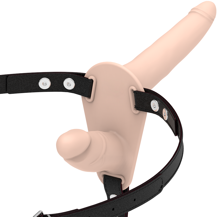 FETISH SUBMISSIVE HARNESS – DOUBLE PÉNÉTRATION CHAIR
