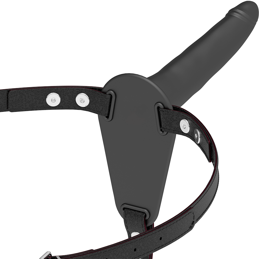 FETISH SUBMISSIVE HARNESS – SILICONE NOIR 15 CM