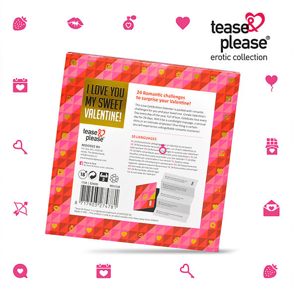 TEASE  PLEASE – CALENDRIER DE AVENT SAINT-VALENTIN