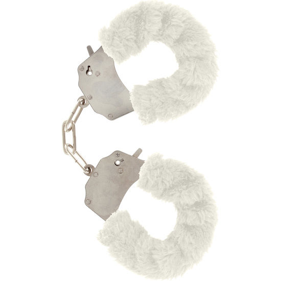 TOYJOY – MANCHETTES FURRY FUN BONDAGE BLANC