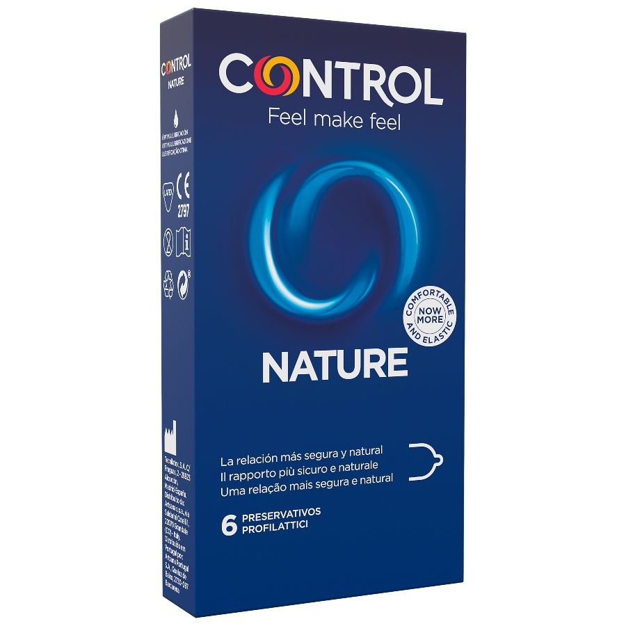CONTROL – PRÉSERVATIFS ADAPTA NATURE 6 UNITÉS