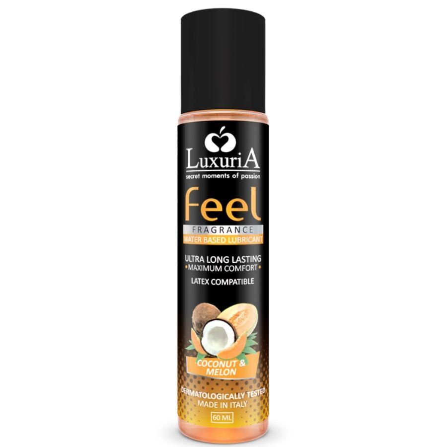INTIMATELINE – LUXURIA FEEL LUBRIFIANT BASE DEAU DE COCO ET DE MELON 60 ML