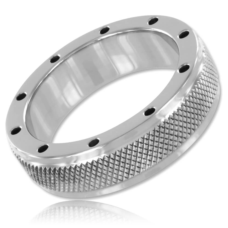 METAL HARD – ANNEAU POUR PÉNIS ET TESTICULES 45MM
