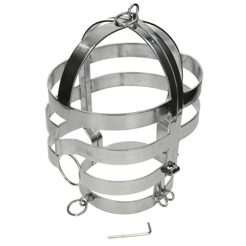 METAL HARD – MASQUE AVEC COLLIER EN ACIER
