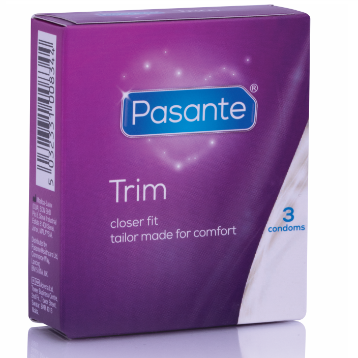 PASANTE – PRÉSERVATIF THIN TRIM MS THIN  PARTIR DE 3 UNITÉS