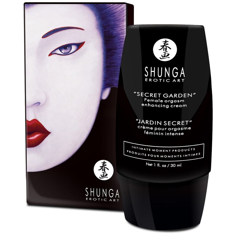 SHUNGA – CRÈME DORGASME FÉMININ INTENSE JARDIN SECRET