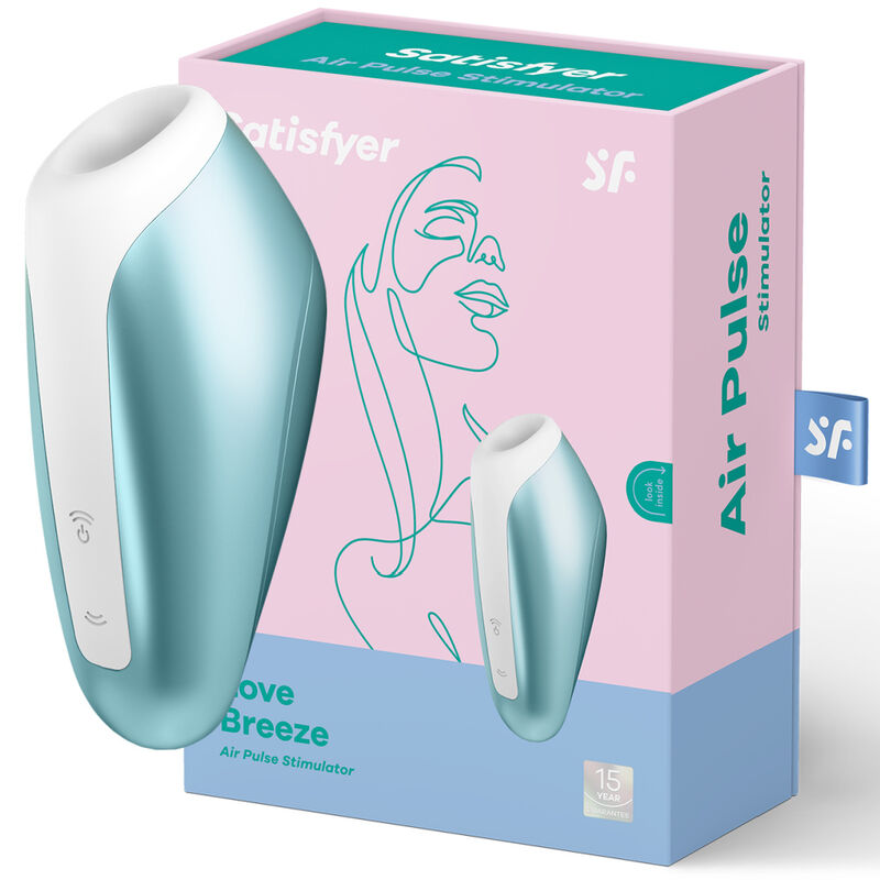 SATISFYER – LOVE BREEZE SUCCIONADOR BLEU GLACE