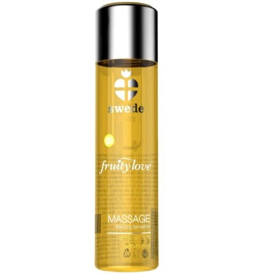 SWEDE – FRUITY LOVE EFFET RÉCHAUFFANT HUILE DE MASSAGE FRUITÉ TROPICALE AU MIEL 60 ML