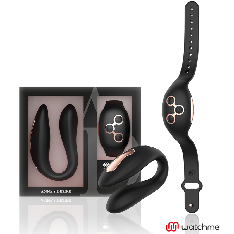 ANNES DESIRE – DUAL PLEASURE TECNOLOG A WATCHME NOIR/OR