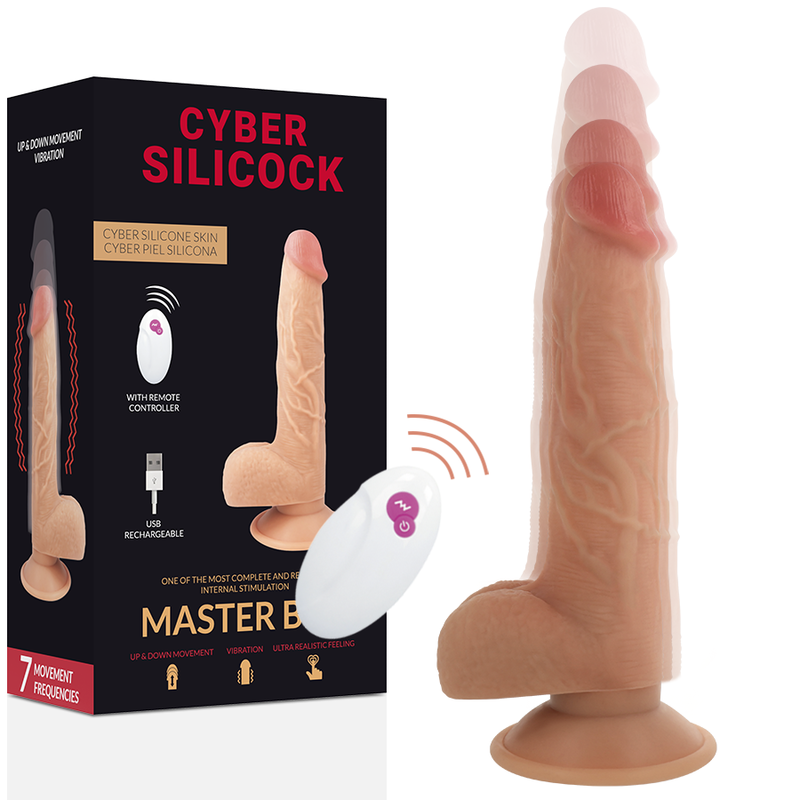 CYBER SILICOCK – TÉLÉCOMMANDE RÉALISTE MASTER BEN 23.88 CM -O- 4.3 CM