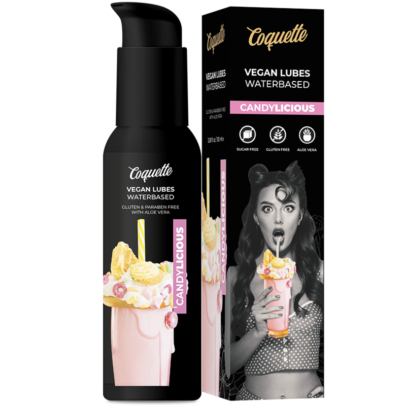 COQUETTE CHIC DESIRE – LUBRIFIANT VÉGAN CANDYLICIOUS PREMIUM EXPERIENCE 100ML
