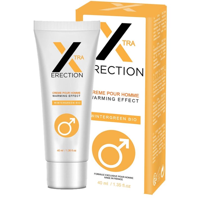 RUF – X ERECTION CRÈME DÉRECTION EFFET CHALEUR 40 ML
