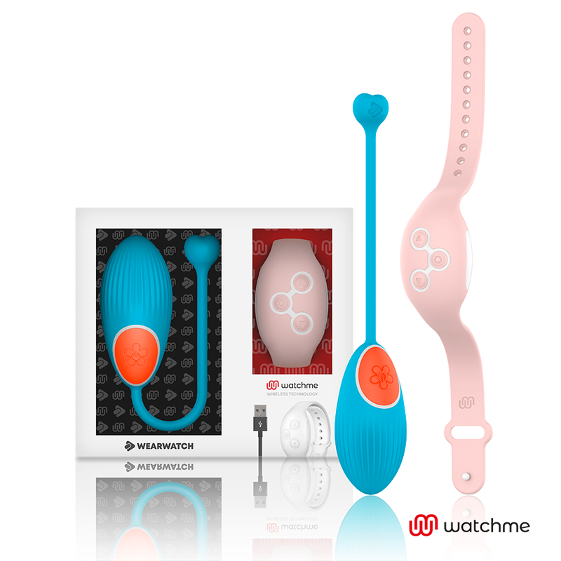 WEARWATCH – TÉLÉCOMMANDE WATCHME TECHNOLOGIE OEUF BLEU / ROSE