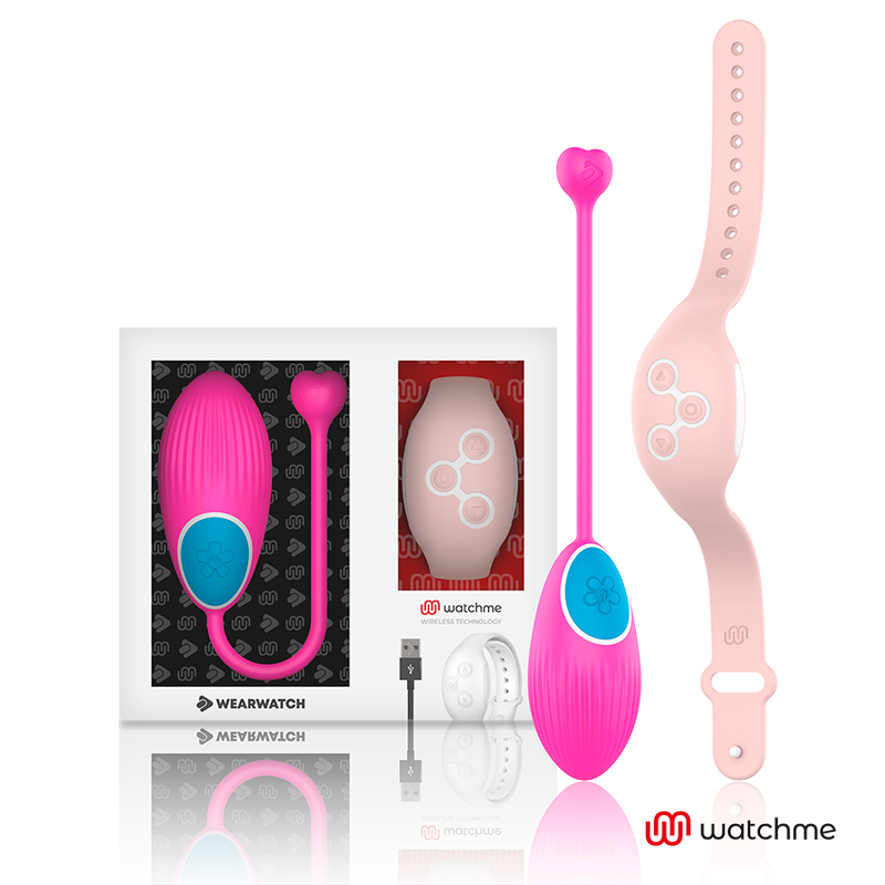WEARWATCH – TÉLÉCOMMANDE WATCHME TECHNOLOGIE OEUF FUCHSIA / ROSE