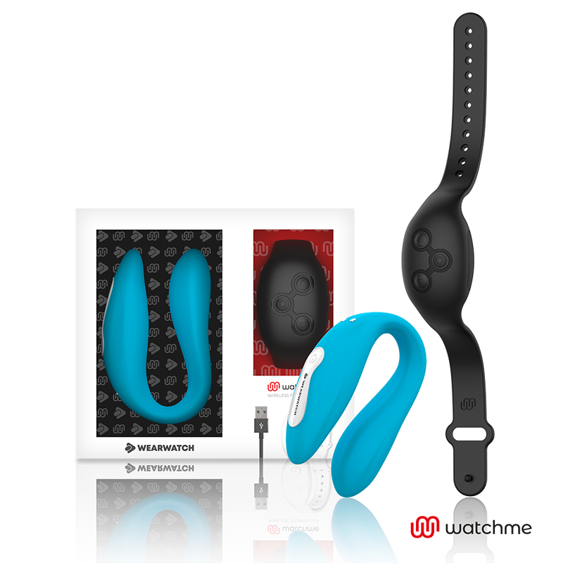 WEARWATCH – WATCHME VIBRATEUR DOUBLE TECHNOLOGIE INDIGO / JET