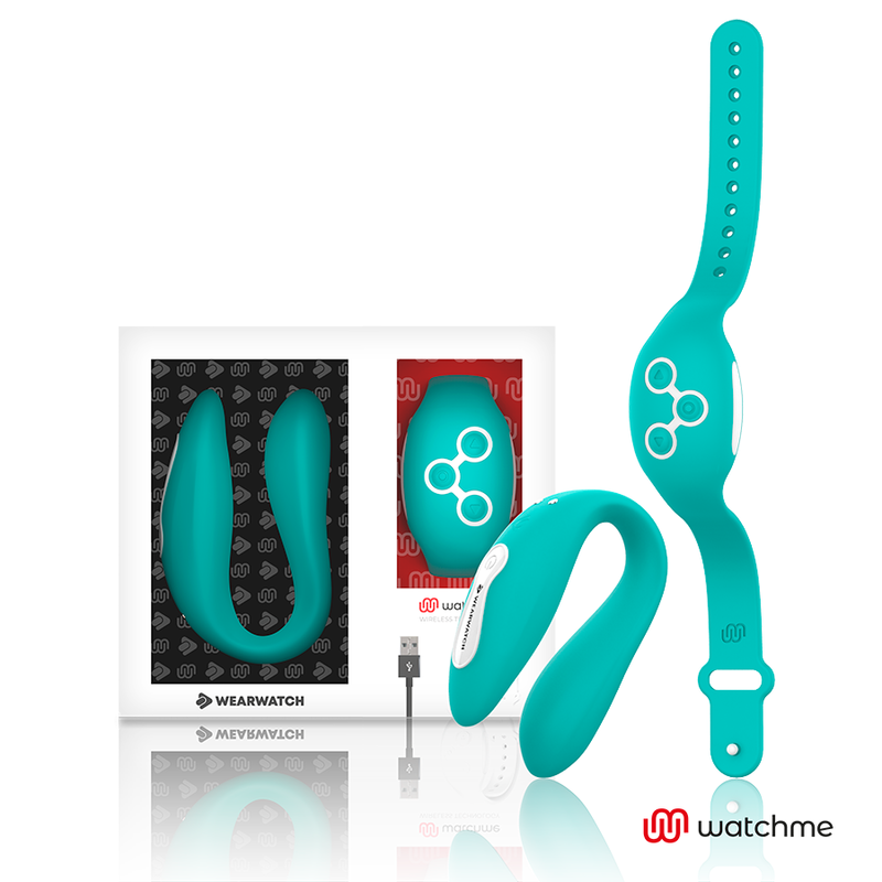 WEARWATCH – VIBRATEUR WATCHME VERT CLAIR DOUBLE TECHNOLOGIE