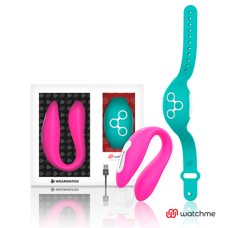 WEARWATCH – VIBRATEUR WATCHME DOUBLE TECHNOLOGIE FUCHSIA / EAU DE MER